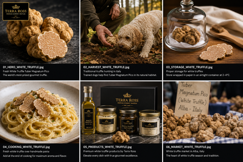 Fresh White Truffle Tuber Magnatum Pico