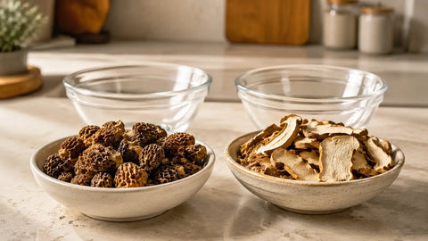 Dried Wild Mushrooms: Rehydration, Cooking and Storage