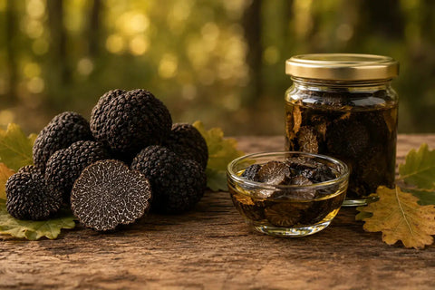 Fresh vs Preserved Truffles