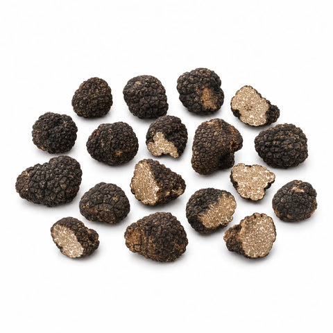 Small and cut fresh Summer Truffles – Tuber aestivum C Grade