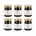 Six 500 g jars of mushroom-based Salsa Tartufata sauce with 3% Tuber aestivum